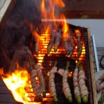 And made asparagus wrapped in bacon! And made asparagus wrapped in bacon!