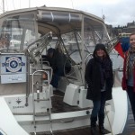 Two gorgeous ladies at the Big Seattle Boat Show Afloat