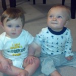 Gracie and Sully hanging out @ Jereme and Amanda's. Thanks for having us over, you guys are great!