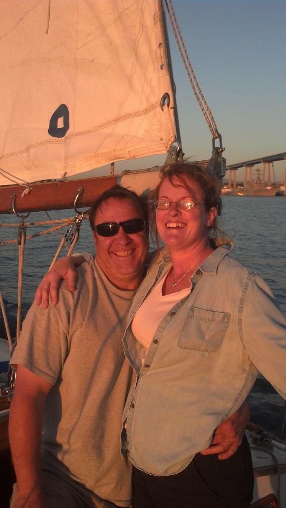 Tim and Martha, great crew to have aboard!
