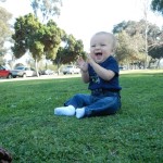 at Balboa Park after the doctor's visit