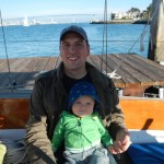 We sailed our boat up to Coronado and docked at the public dock