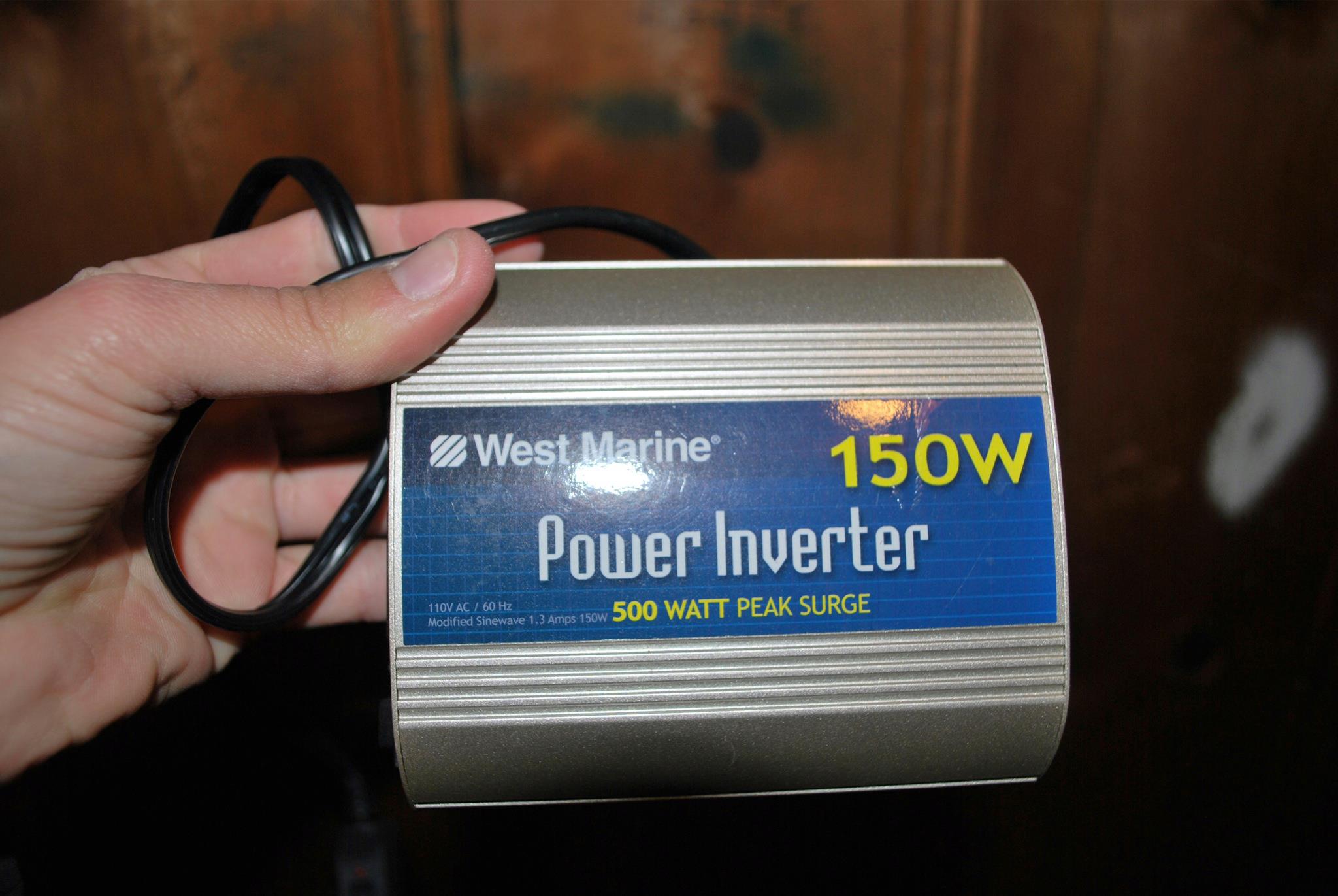 1 of 3 West Marine power inverters